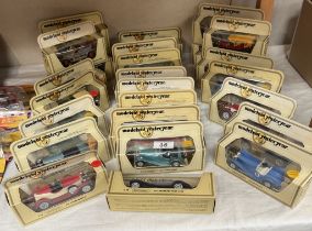 27 boxed Matchbox models of Yesteryear