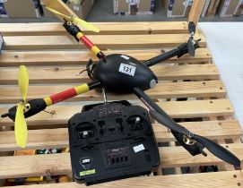 A Hirobo XRB SR sky robo handset & A 500x Gaui flyer drone. Untested