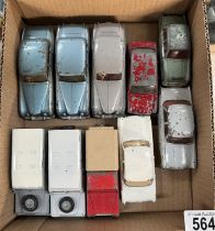 A tray of Tri-ang Spot on including Ford Zodiac, Bentley, Land Rover etc
