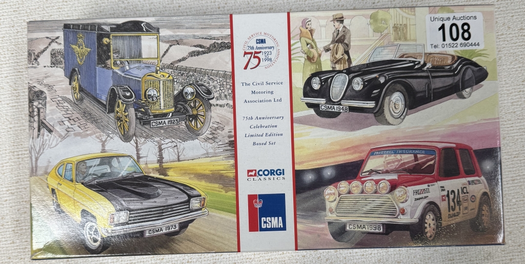 Corgi Classics 05505 CSMA 75th anniversary gift set