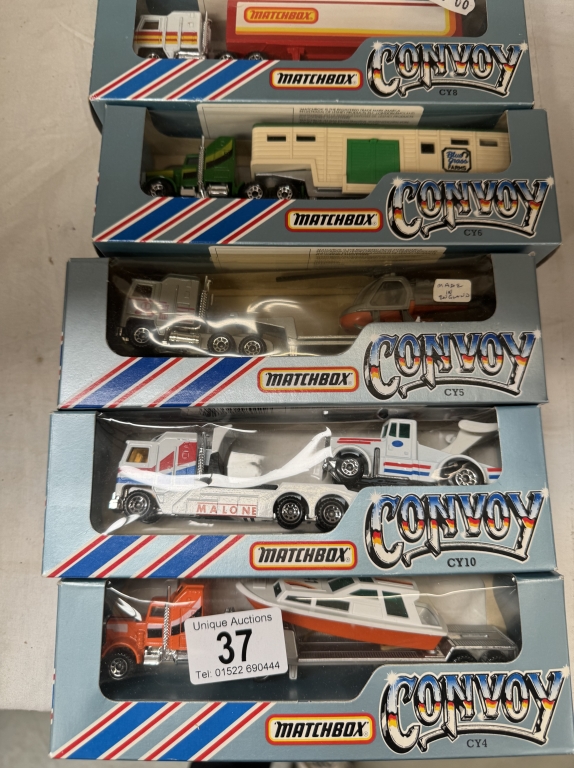 10 Matchbox Convoy lorries in boxes - Image 4 of 4