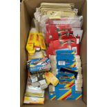 A large box of Matchbox empty boxes