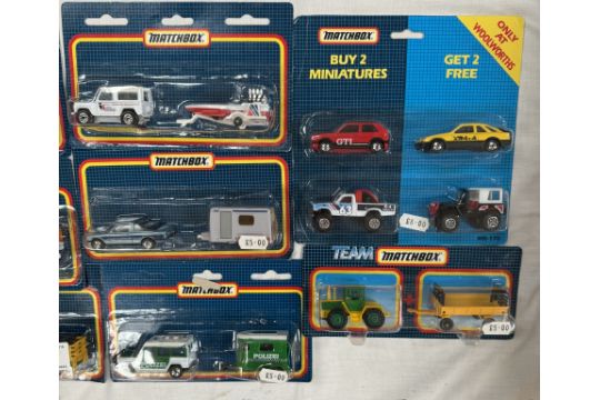 10 Matchbox twin packs in blister packs (1 blister pack a/f) and a 2 pack - Image 3 of 3