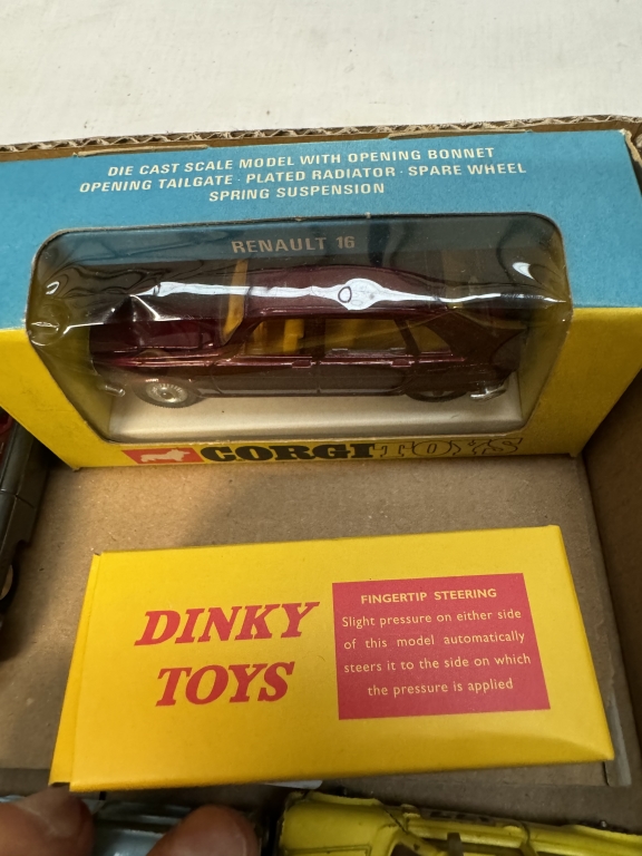 A quantity of vintage Corgi including boxed 260 Renault 16, Abo French dinky etc - Image 6 of 7