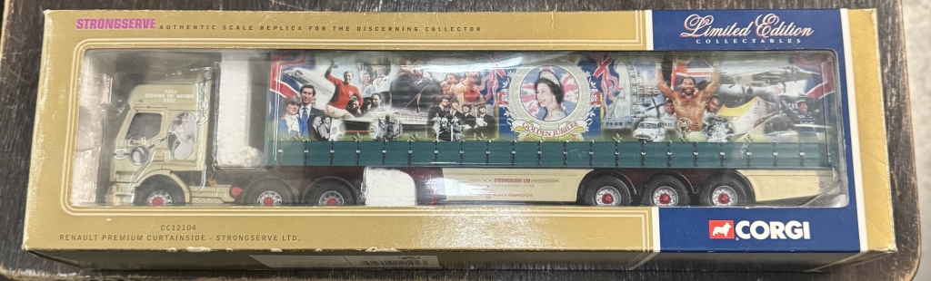 A Corgi limited edition 74901 ERF Rugby cement & CC12104 Strong serve Renaut - Bild 3 aus 3