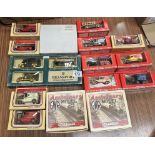 A quantity of Lledo sets including GWR anniversary models, Hamleys 1st series set of 6, Ringtons 3