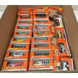 A quantity of boxed Matchbox cars in orange boxes