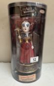 Disney's Alice in Wonderland 'The Red Queen', paperweight resin bank, as new in box