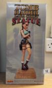 A boxed Tomb Raider Lara Croft statue by Core designs as new