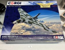A boxed Corgi aviation archive limited edition, AV27204 Avro Vulcan XM575 RAF No 101 Squadron
