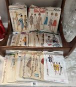 19 Vintage simplicity sewing patterns & 6 others