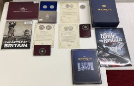 A collection of Monarchs books & coins