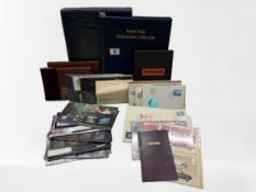 A Royal Mail Millenium collection album & presentation packs (May 1999 - Jan 2001) & Other stamps