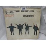 The Beatles 'HELP' Socorro LP record, URL2112.