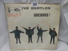 The Beatles 'HELP' Socorro LP record, URL2112.