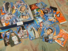 A quantity of Thunderbirds collectors cards.