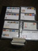 Two albums and loose first day covers.