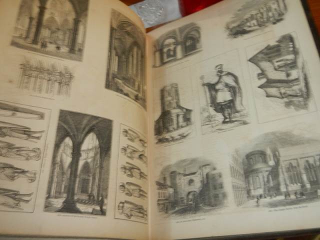 An old book entitled 'Old England Victoria 1 Museum of National Antiquities'. - Image 2 of 7