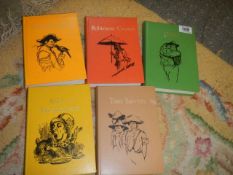 Five Caxton Junior Classics books.