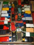 A quantity of play worn die cast models.