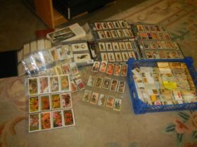A large lot of cigarette and tea cards.