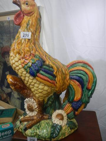 A large ceramic cockerel. - Image 2 of 2