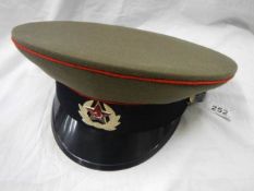A Russian officer's cap.