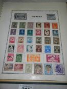 A album of postage stamps.