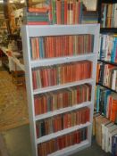 Approximately 150 old books on six shelves, COLLECT ONLY