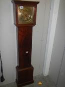 A good quality modern long case clock, COLLECT ONLY.