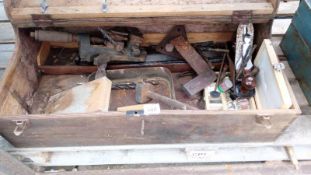 A locking vintage toolbox -full-