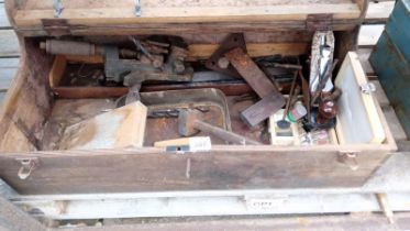 A locking vintage toolbox -full-