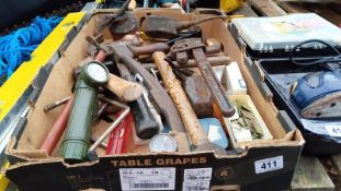 A large box of tools