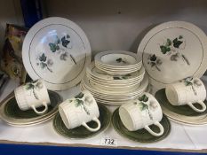 A 28 piece Palissy dinner set, COLLECT ONLY.