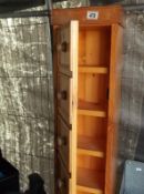 An Antique Pine Shelf / Drainer Unit