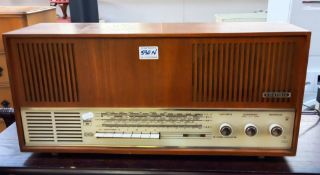 An old Grundig radio.
