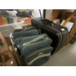 A suitcase and 2 Carlton International flight bags COLLECT ONLY