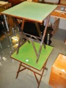 Two folding card tables, COLLECT ONLY.