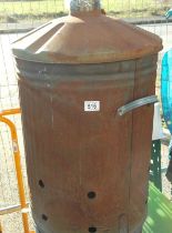 A Pair of Burn Bins