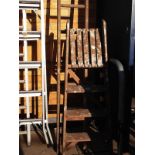 4 Wooden Ornamental Ladders