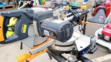 An evolution range 3 chop saw