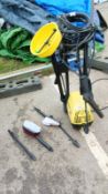 A Karcher 440Pressure Washer with Accessories