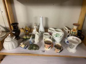 A mixed lot ceramics etc including Wedgwood