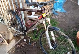 A muddy Fox Molotov xc Bicycle with extras