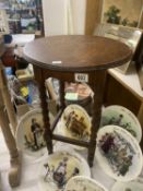 A small side/hall table with barley twist legs (COLLECT ONLY)