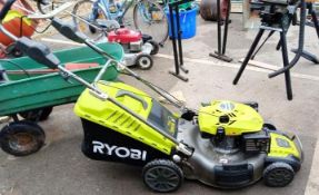 A Very Good Ryobi 190cc Petrol Lawn Mower