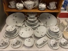 A large dinner and tea set COLLECT ONLY