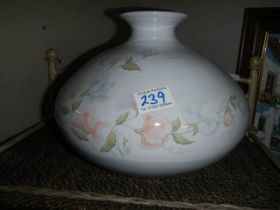 A Denby Dauphine pattern vase.