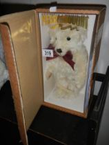 A boxed limited edition Merrythought bear.