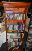 A large quantity of CD's.